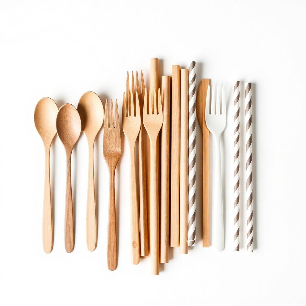 Cutlery & Service Essentials — Spoons, forks, straws, stirrers packaging by A.T. Superpack