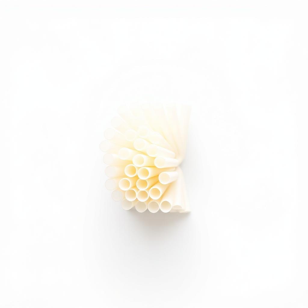 Paper Straws 200 × 6 mm