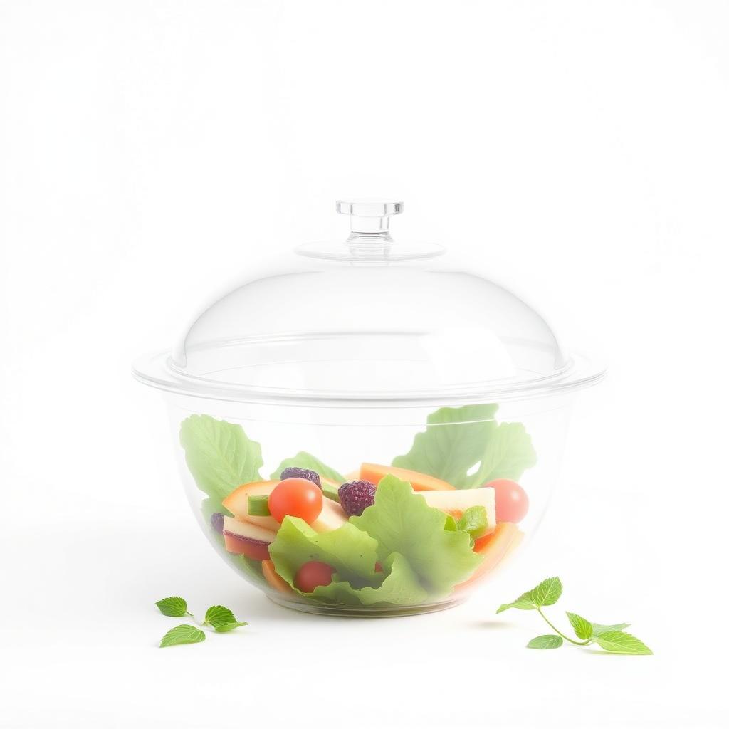 Clear Salad Bowl 500ml
